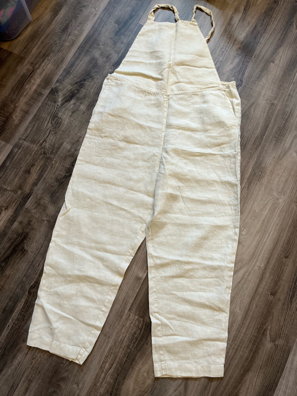Black Crane Linen overall size xs
